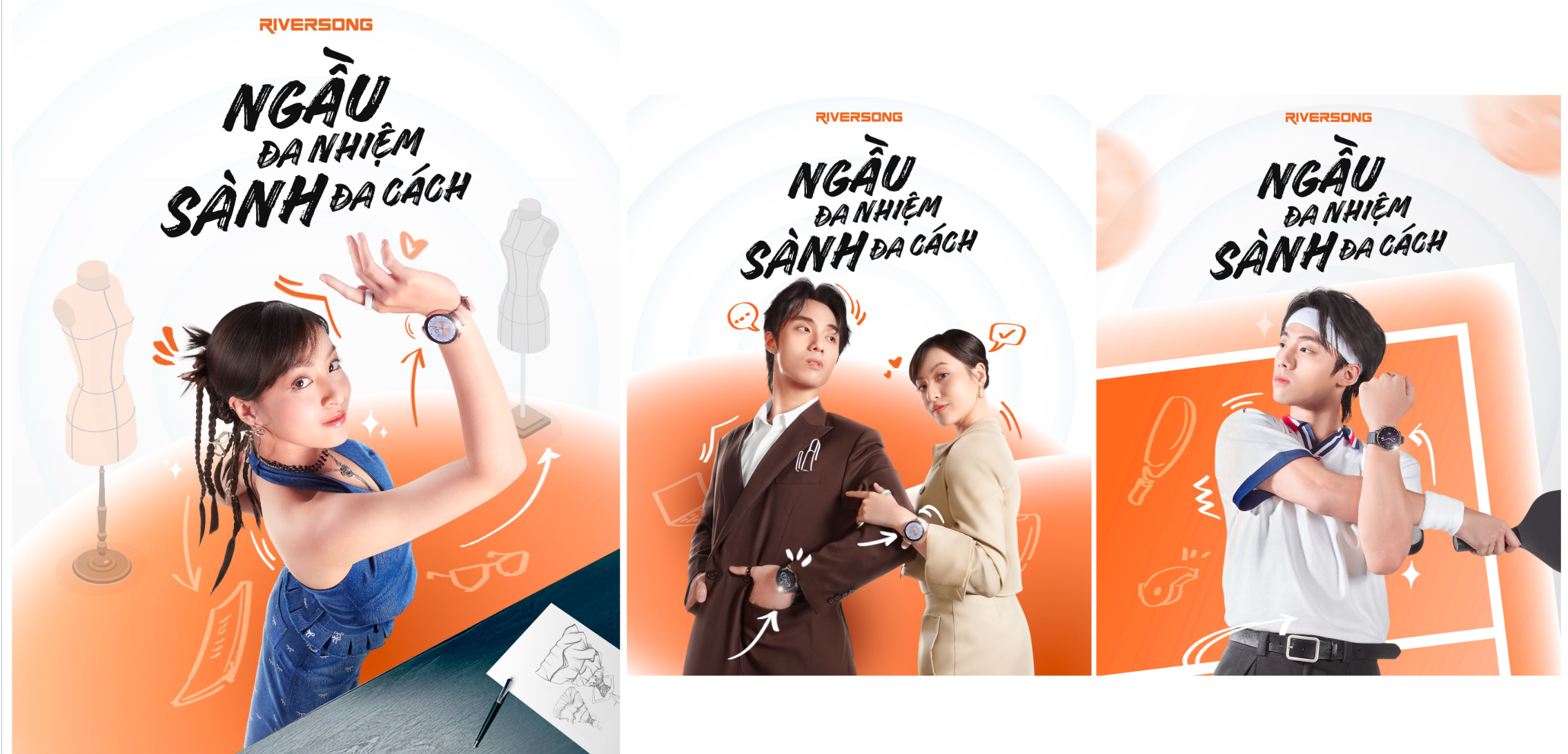 Bộ Key Visual thời trang Riversong