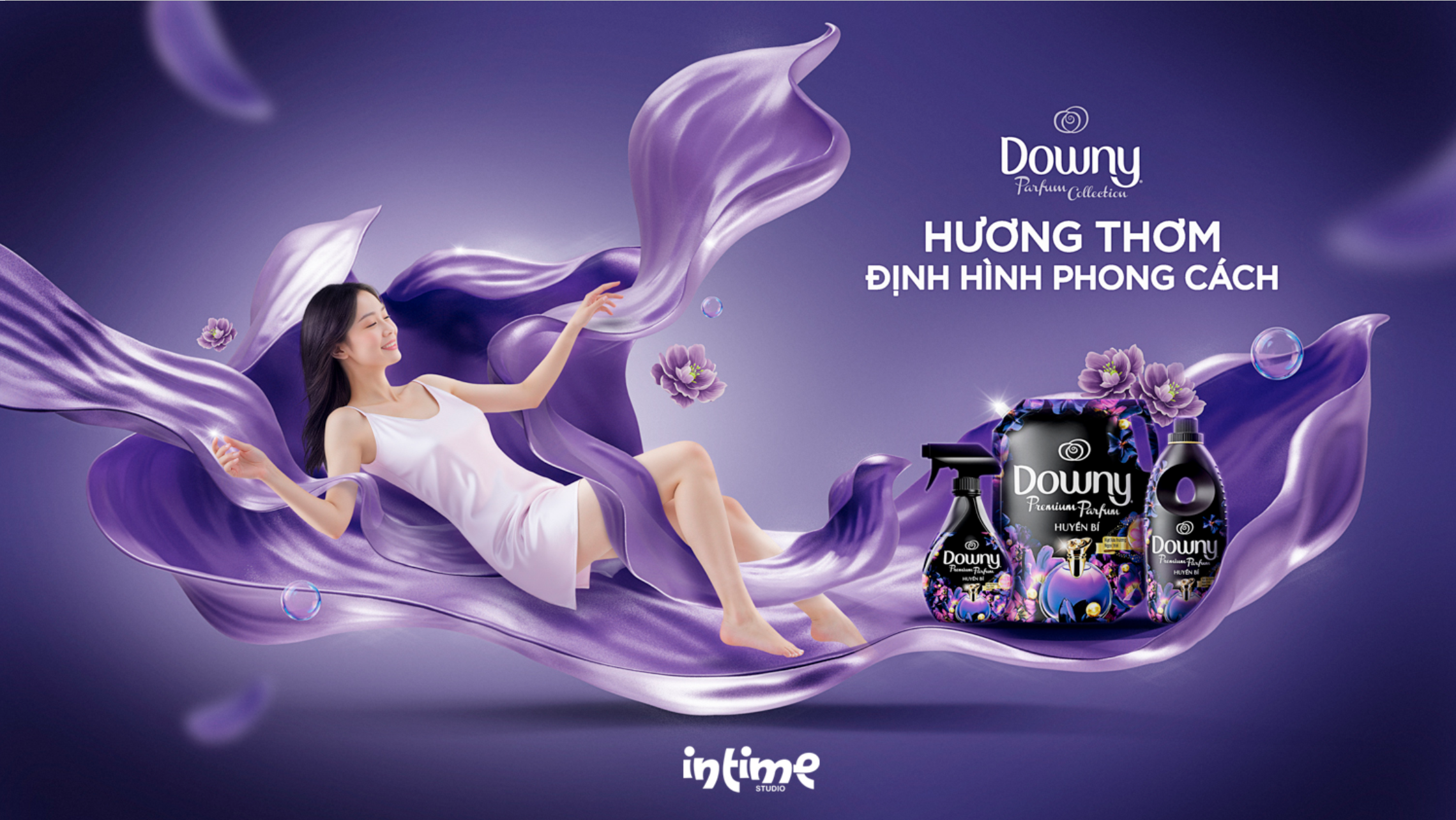 Key Visual Downy Parfum Collection