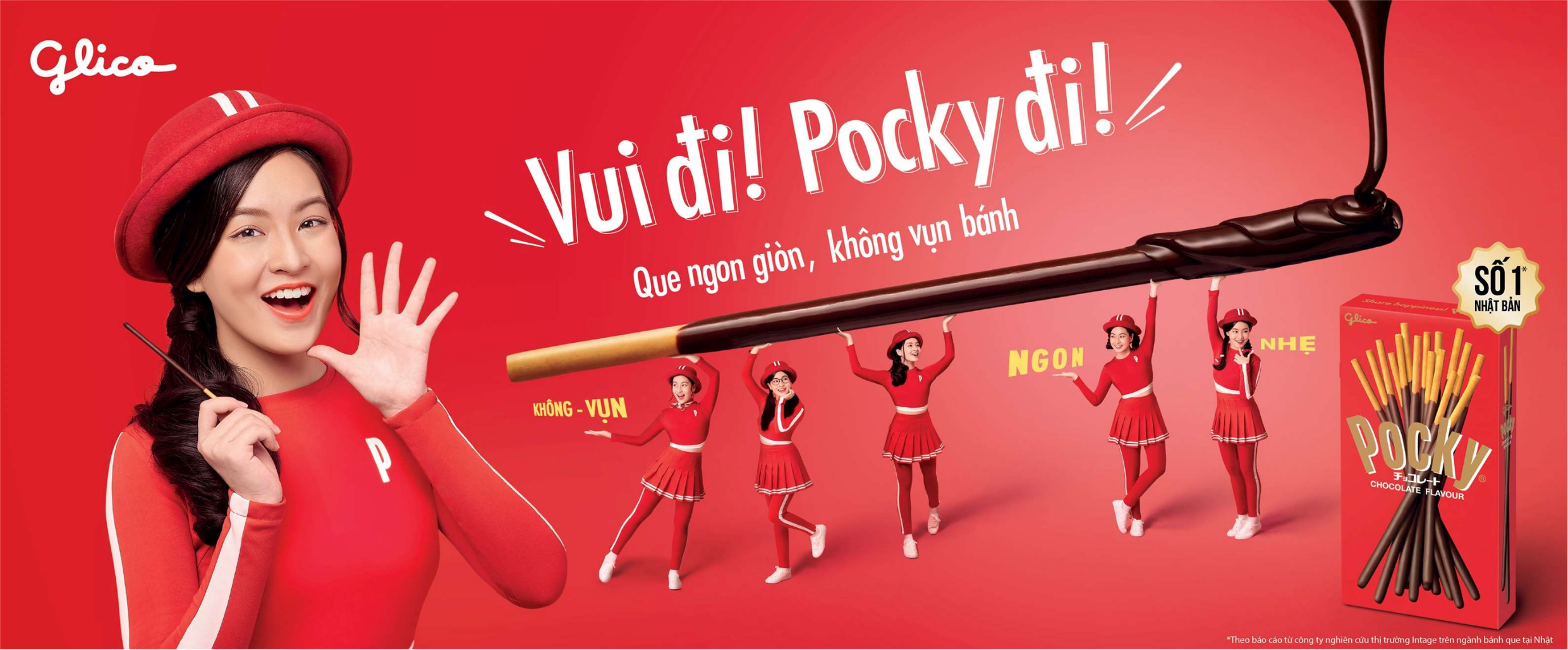 Key Visual Pocky sắc đỏ